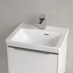 Villeroy & Boch Subway 3.0 Handwaschbecken 45 cm, f&uuml;r M&ouml;belmontage, mit 1...