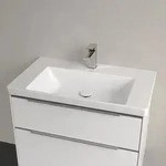 Villeroy & Boch Subway 3.0 Schrankwaschtisch 80 cm, mit 1 Hahnloch, ohne...