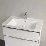 Villeroy & Boch Subway 3.0 Schrankwaschtisch 80 cm, mit 1 Hahnloch, mit...