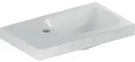 Geberit iCon Light Handwaschbecken 53 cm mit Ablagefl&auml;che, mit 1 Hahnloch...