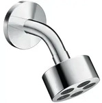 AXOR One Kopfbrause 75 1jet EcoSmart mit Brausearm, Badarmaturen, 48490000, chrom