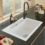 Villeroy & Boch Siluet 60 S Flat Einbausp&uuml;le, Ablaufgarnitur mit...