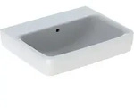 Geberit Renova Plan Waschtisch 55 cm, ohne Hahnloch, mit &Uuml;berlauf, Badkeramik,