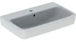 Geberit Renova Compact Waschtisch 65 cm mit Hahnloch und &Uuml;berlauf, Badkeramik,