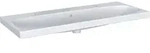 Geberit Acanto Waschtisch einfache Befestigung 120 cm mit 2 Hahnl&ouml;chern und