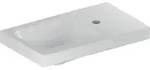 Geberit iCon Light Handwaschbecken 53 cm mit Ablagefl&auml;che, mit 1 Hahnloch rechts,