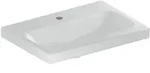 Geberit iCon Light Waschtisch 60 cm verk&uuml;rzte Ausladung, mit 1 Hahnloch, ohne