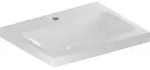 Geberit iCon Light Waschtisch 60 cm, mit 1 Hahnloch, ohne &Uuml;berlauf, Badkeramik,