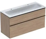Geberit iCon Set M&ouml;belwaschtisch 120 cm schmaler Rand, mit Unterschrank, 2
