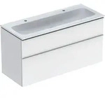 Geberit iCon Set M&ouml;belwaschtisch 120 cm schmaler Rand, mit Unterschrank, 2