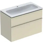 Geberit iCon Set M&ouml;belwaschtisch 90 cm schmaler Rand, mit Unterschrank, 2 Schubladen