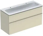 Geberit iCon Set M&ouml;belwaschtisch 120 cm schmaler Rand, mit Unterschrank, 2