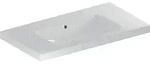 Geberit iCon Light Waschtisch 90 cm mit Ablagefl&auml;che, ohne Hahnloch, mit...
