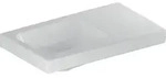 Geberit iCon Light Handwaschbecken 53 cm mit Ablagefl&auml;che, ohne Hahnloch, ohne
