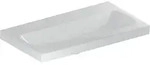 Geberit iCon Light Waschtisch 75 cm verk&uuml;rzte Ausladung, ohne Hahnloch, ohne