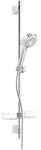 Hansa HANSABASICJET Style Wandstangengarnitur 3-strahlig, Badarmaturen, chrom