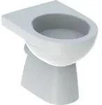 Geberit Renova Stand-WC Tiefsp&uuml;ler, Abgang horizontal, teilgeschlossene Form,