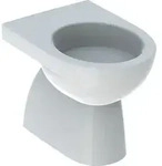 Geberit Renova Stand-WC Tiefsp&uuml;ler, Abgang vertikal, teilgeschlossene Form,