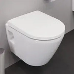 Duravit D-Neo Wand-WC-Set Rimless, Compact-Tiefsp&uuml;ler 45870900A1, Badkeramik, wei&szlig;