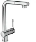 Ideal Standard CERALOOK K&uuml;chenarmatur, ausziehbare Handbrause, Niederdruck,