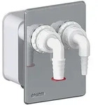 Dallmer Anschlussset Waschger&auml;te-Siphon 400 Vario.2, Montagezubeh&ouml;r,