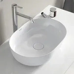 Duravit Luv Aufsatzbecken ohne Hahnlochbank 50 x 35 cm, 0379500000, Badkeramik,