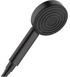 hansgrohe Pulsify S Handbrause 105 1 Strahlart, Badarmaturen, 24120670, mattschwarz