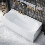 Villeroy & Boch Loop & Friends Oval Duo Rechteckwanne 180 x 80 cm, Badewannen,