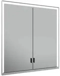 Keuco Royal Lumos Wandeinbau Spiegelschrank 70 x 73,5 cm, verdeckte Ablage