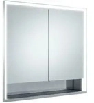 Keuco Royal Lumos Wandeinbau Spiegelschrank 70 x 73,5 cm, offene Ablage, Badm&ouml;bel,