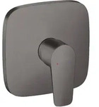hansgrohe Talis E Einhebel-Brausemischer Unterputz, Badarmaturen, 71765340, brushed