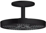 AXOR One Kopfbrause 280 2jet mit Deckenanschluss, Badarmaturen, 48494670, mattschwarz