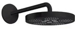 AXOR One Kopfbrause 280 1jet mit Brausearm, Badarmaturen, 48491670, mattschwarz