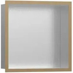 hansgrohe XtraStoris Individual Wandnischen-Einbaubox mit Designrahmen 30 x 10 x 30