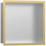 hansgrohe XtraStoris Individual Wandnischen-Einbaubox mit Designrahmen 30 x 10 x 30