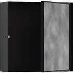 hansgrohe XtraStoris Rock Wandnischen-Einbaubox mit befliesbarer T&uuml;r 30 x 10 x 30
