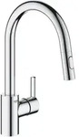 GROHE Feel Einhand-Sp&uuml;ltischbatterie 1/2" hoher Auslauf, 2 Strahlarten 31486001,