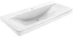 Fackelmann MILANO Keramik-Waschtisch 88,3 cm gesoftet, Badkeramik,