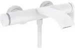 hansgrohe Vivenis Einhebel-Wannenarmatur Aufputz 75420000, Badarmaturen, mattwei&szlig;
