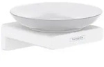 hansgrohe AddStoris Seifenschale, Accessoires, 41746700, mattwei&szlig;