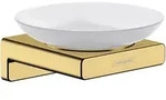 hansgrohe AddStoris Seifenschale, Accessoires, 41746990, polished gold optic