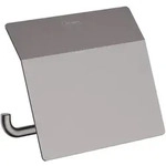 hansgrohe AddStoris Papierrollenhalter mit Deckel, Accessoires, brushed black chrome