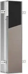 Emco asis plus WC-Modul - Unterputzmodell 15,4 x 65,8 cm, T&uuml;ranschlag rechts,