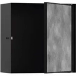 hansgrohe XtraStoris Rock Wandnischen-Einbaubox mit befliesbarer T&uuml;r 30 x 14 x 30