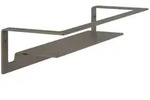 Herzbach LIVING Wandablage 30 cm, Accessoires, 21.820000.1.40, black steel