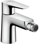 hansgrohe Talis E Einhebel-Bidetmischer mit Zugstangen-Ablaufgarnitur, Badarmaturen,