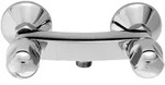 Ideal Standard Alpha Brause-Zweigriffarmatur AP, Badarmaturen, B1423AA, chrom