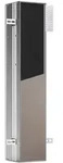 Emco asis plus WC-Modul - Unterputzmodell 15,4 x 80,3 cm, T&uuml;ranschlag links,