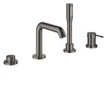 GROHE Essence New 4-Loch Einhand Wannenkombination, Badarmaturen, 19578A01, hard