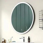 Villeroy & Boch Subway 3.0 Spiegel mit Beleuchtung &Oslash; 91 cm, Spiegel, A46491BC, wei&szlig;